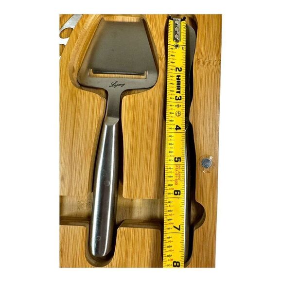 Legacy Picnic time cheese cutting board 3 stainless steel tools Oracle Bamboo - Picture 7 of 10